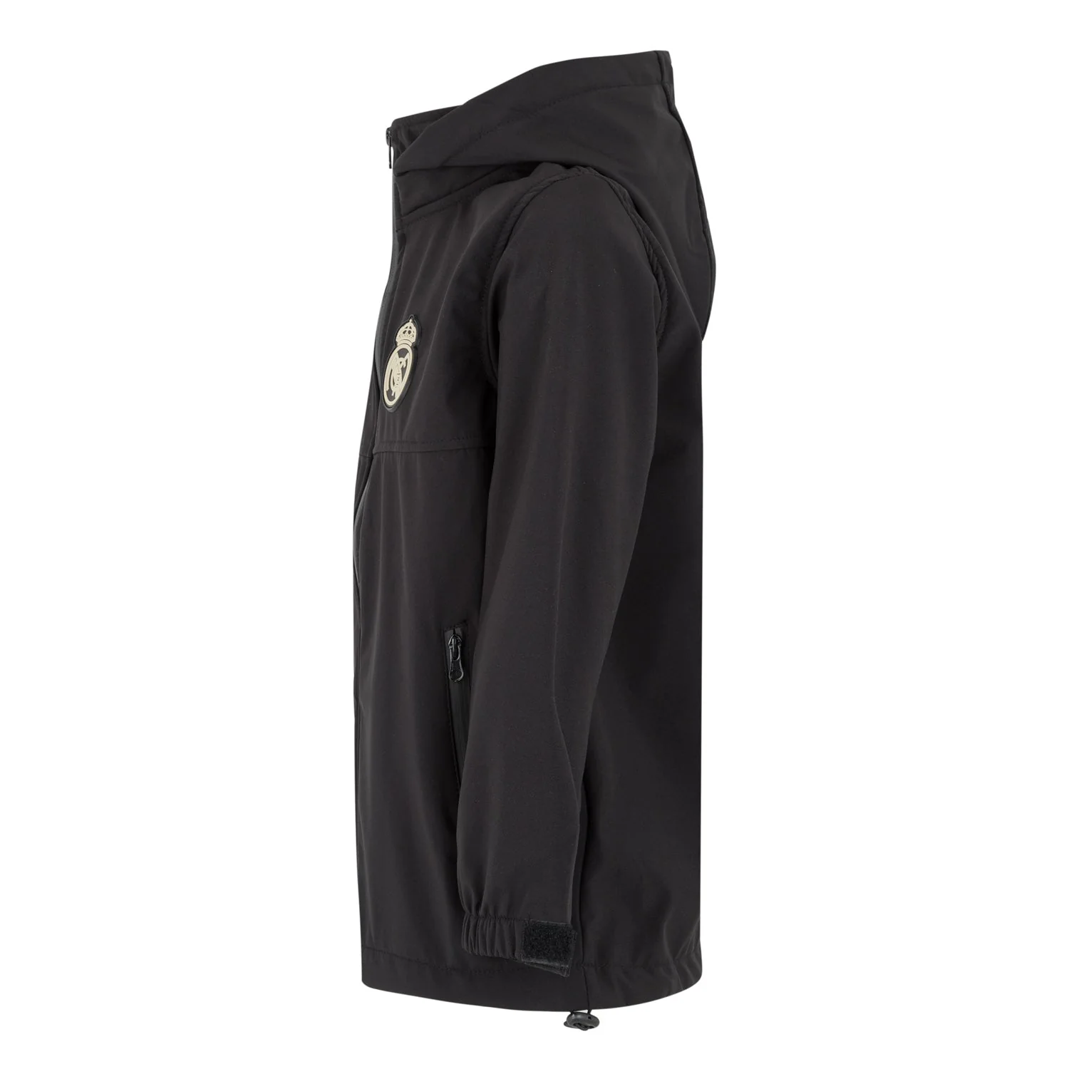 Chaqueta Impermeable Niños Negra - Image 4