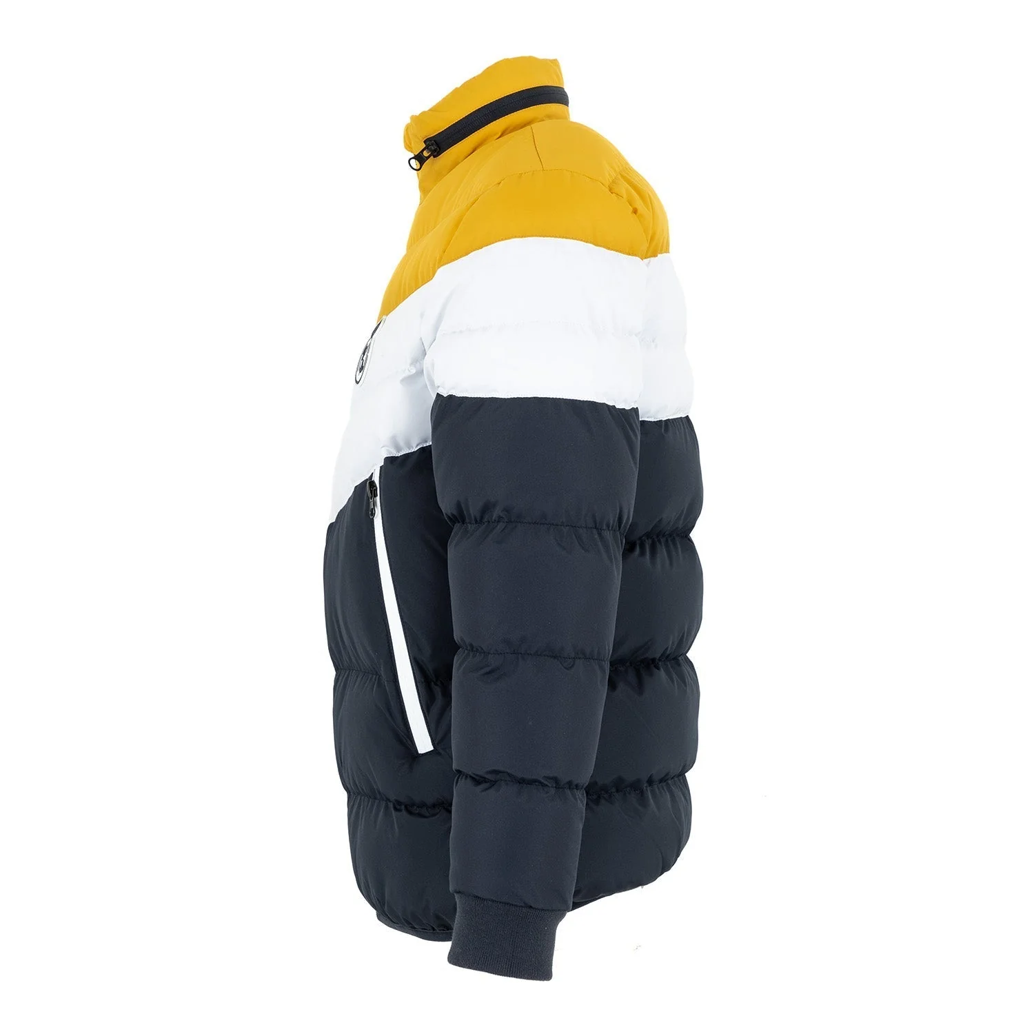 Chaqueta Outerwear Niños Acolchada Forma de V Azul - Image 5