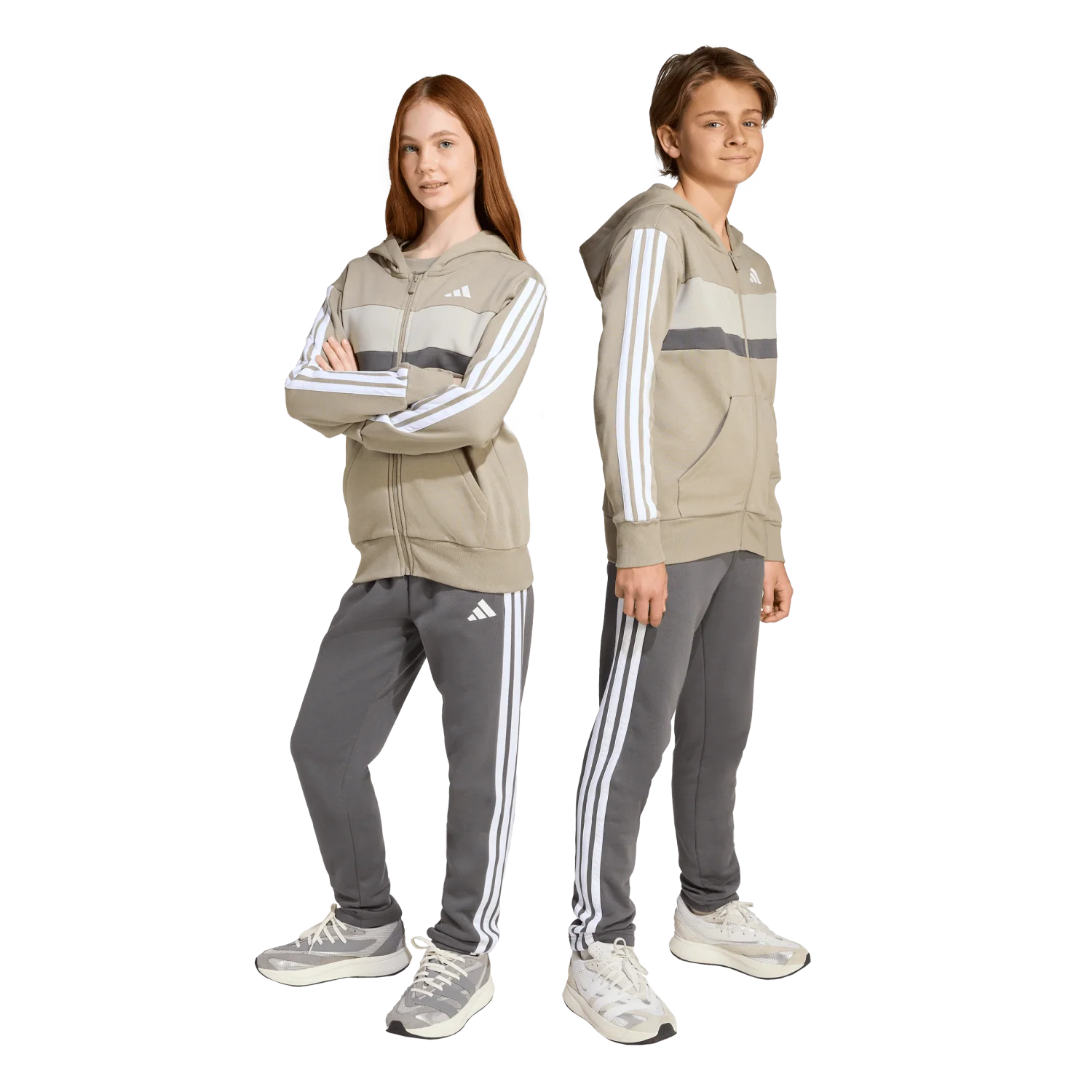 Chándal Niño adidas Algodón Gris - Image 2