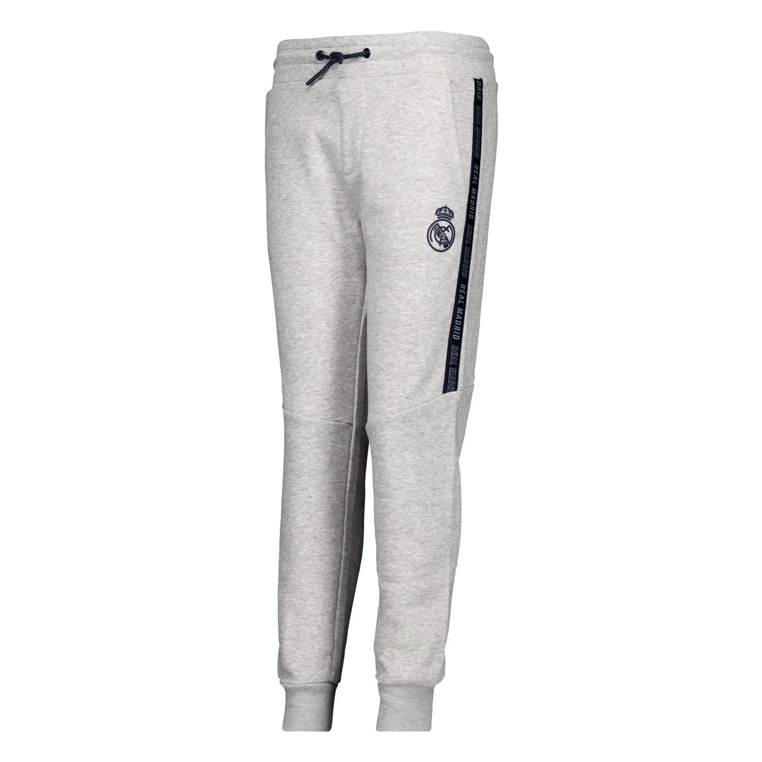 Pantalón Chándal Niños Kids on Tour Real Madrid Cinta Lateral Gris - Image 2