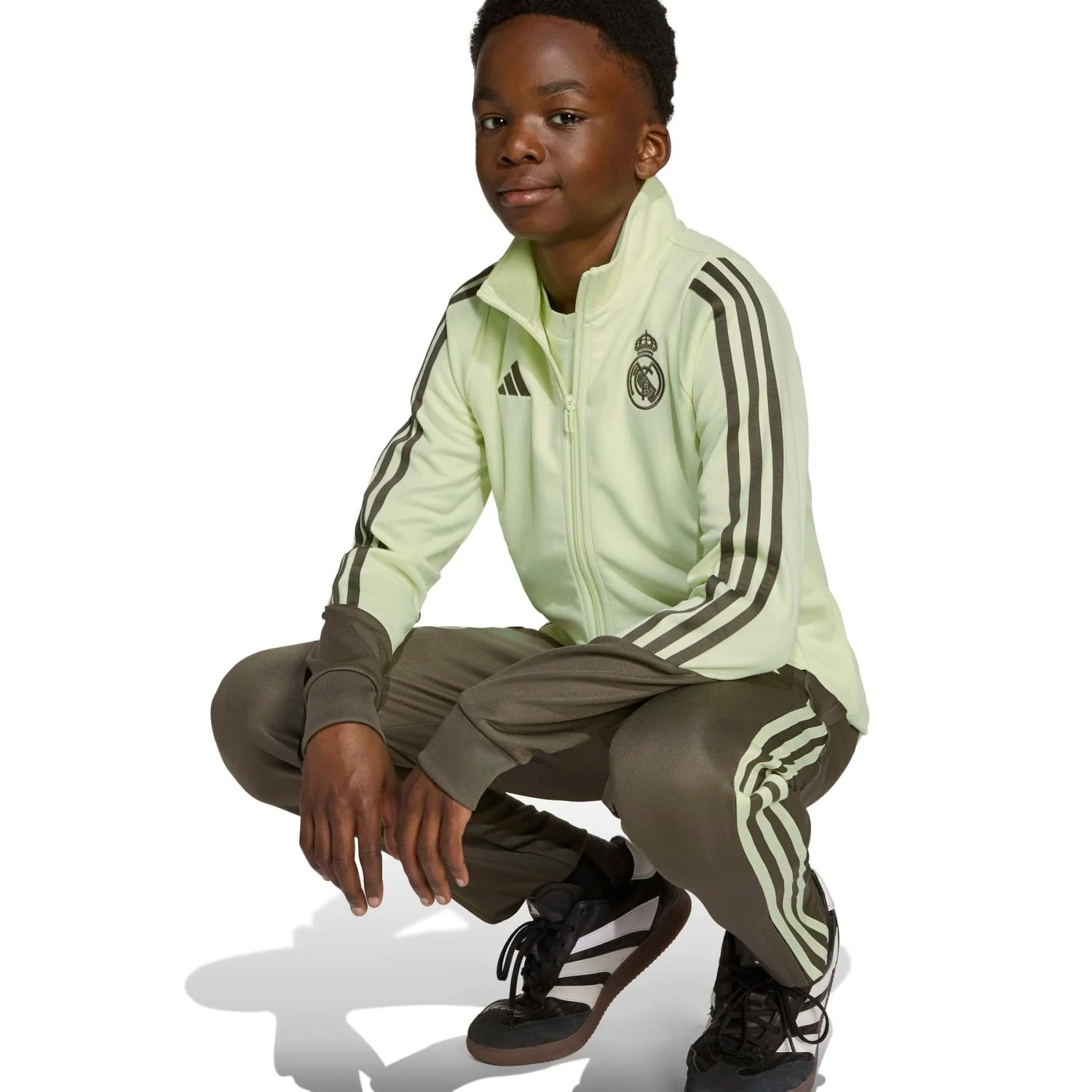Pantalones Chándal adidas Entrenamiento 25/26 Caqui Oscuro - Image 2