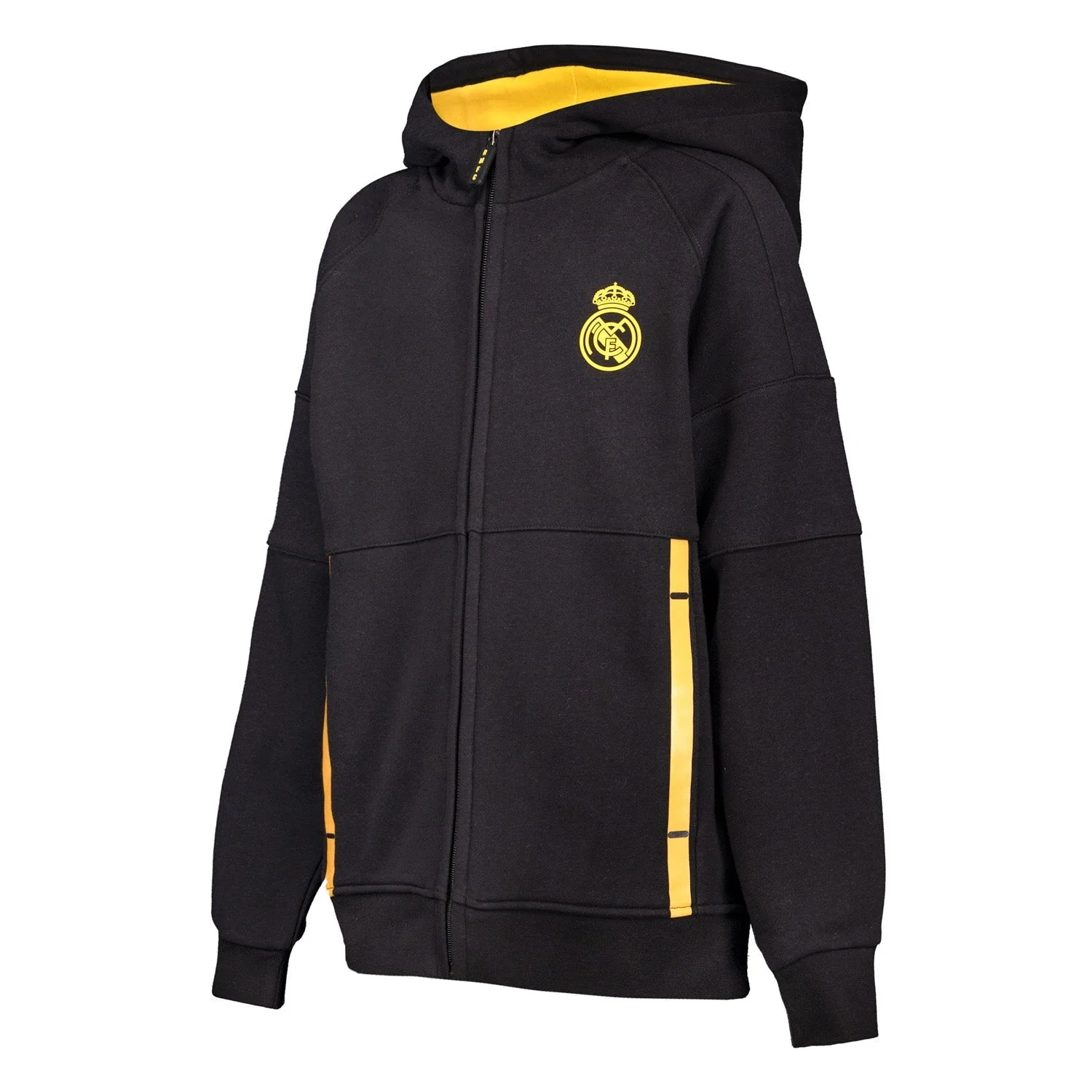 Chaqueta Chándal Niños Kids on Tour Real Madrid Bolsillo Cinta Negra - Image 2