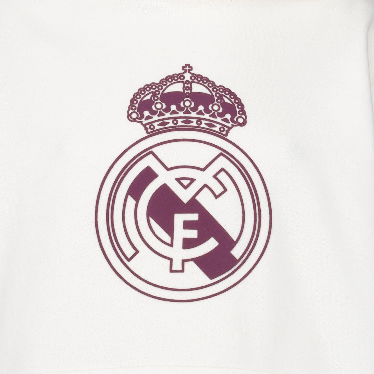 Sudadera Capucha Niños Color Crest Blanco Roto Real Madrid - Image 3