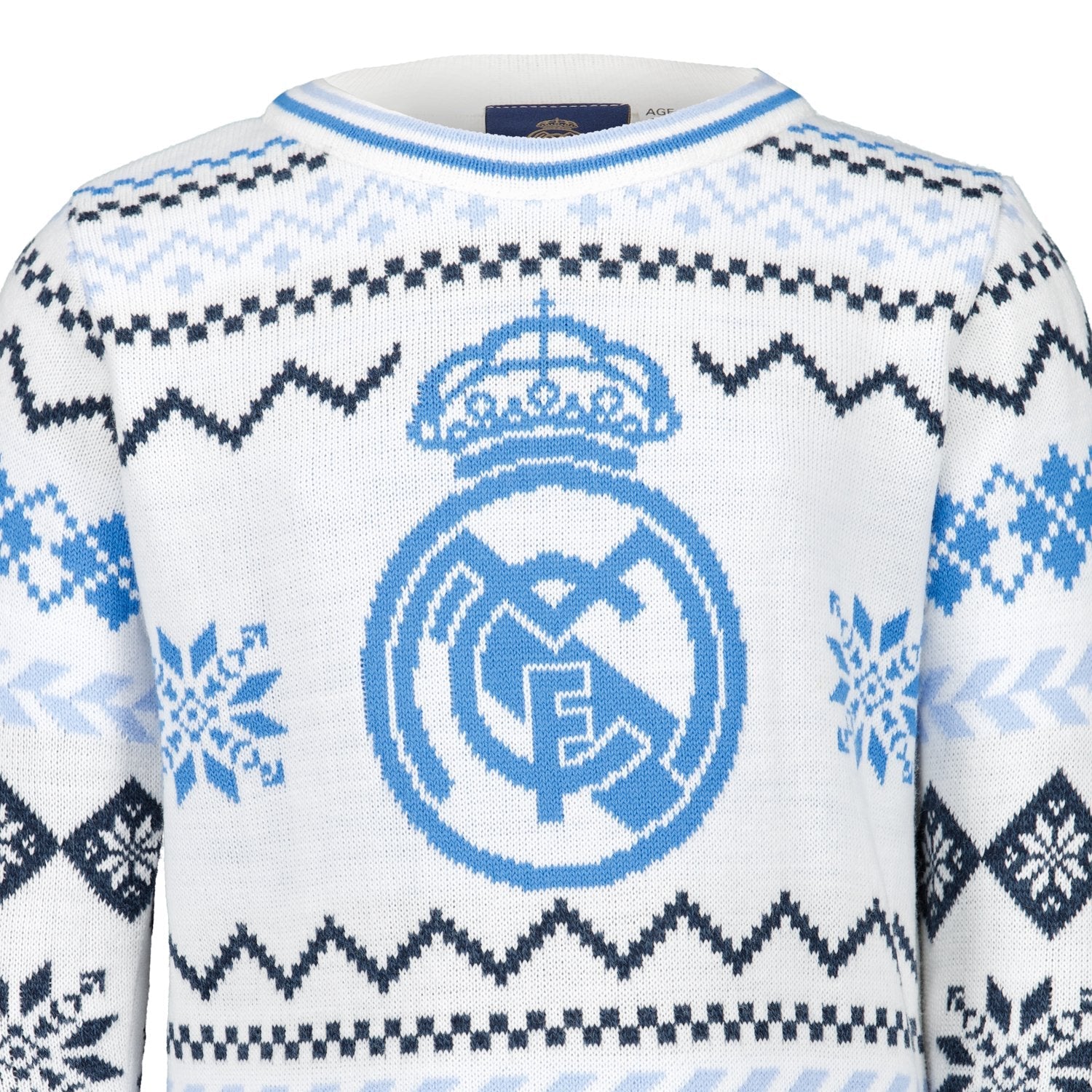 Jersey Navideño Niño Escudo Blanco - Image 5