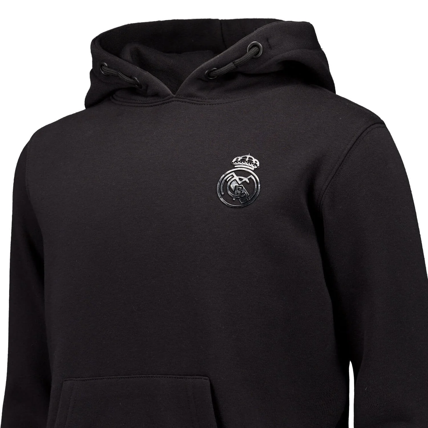 Sudadera Capucha Niño Blackout RMFC Backprint Negra Real Madrid - Image 6