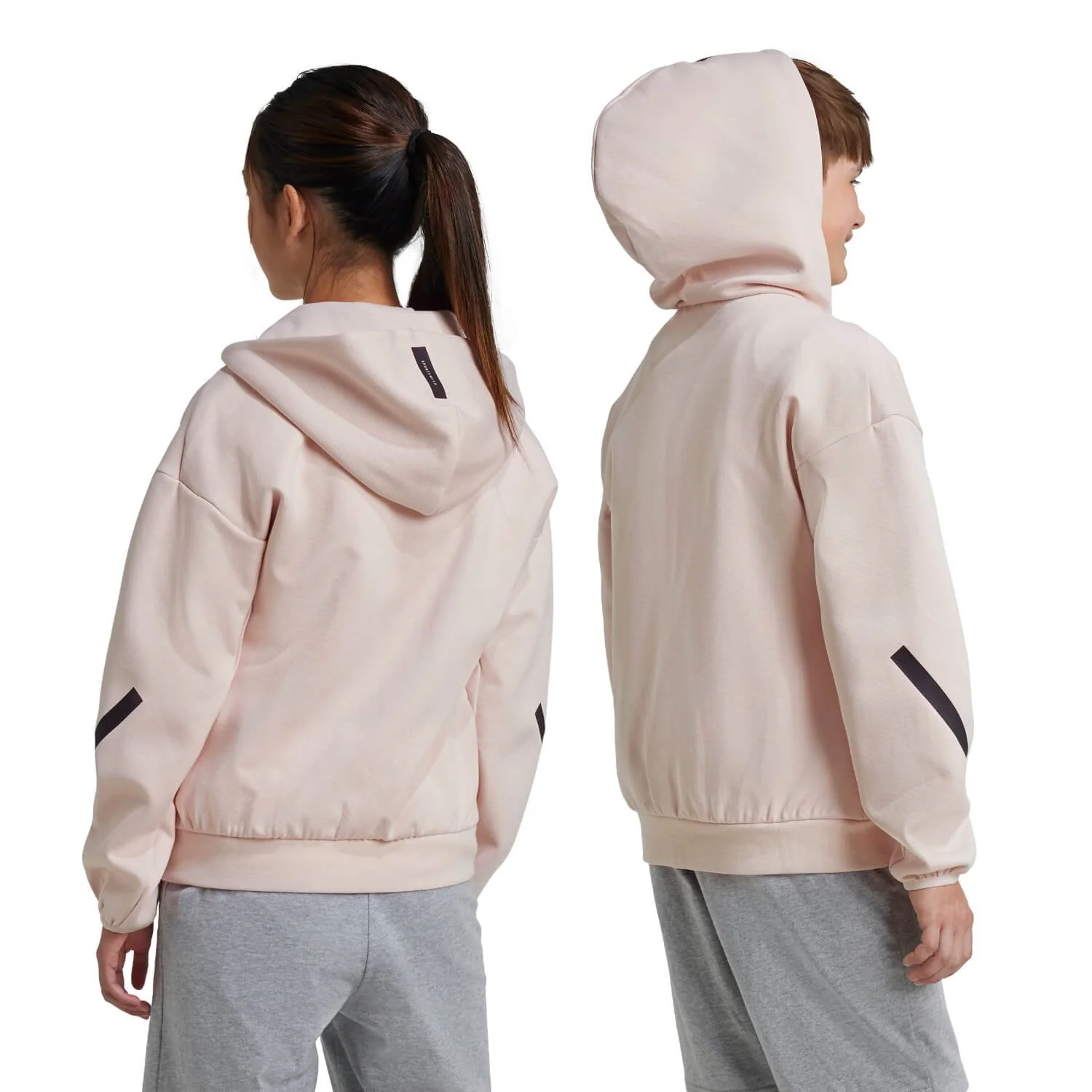 Chaqueta Cremallera Niños adidas Real Urban Rosa - Image 3