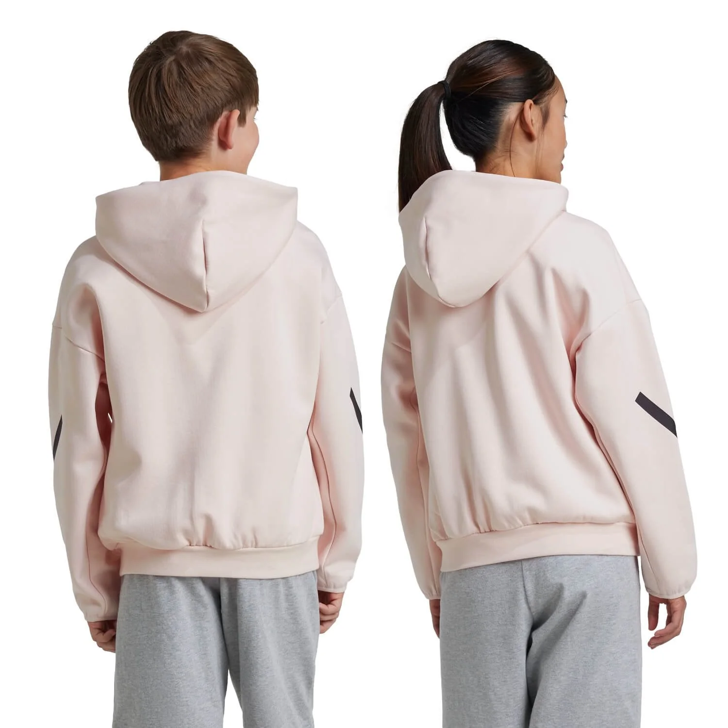 Sudadera con capucha Niños adidas Real Urban Rosa - Image 3