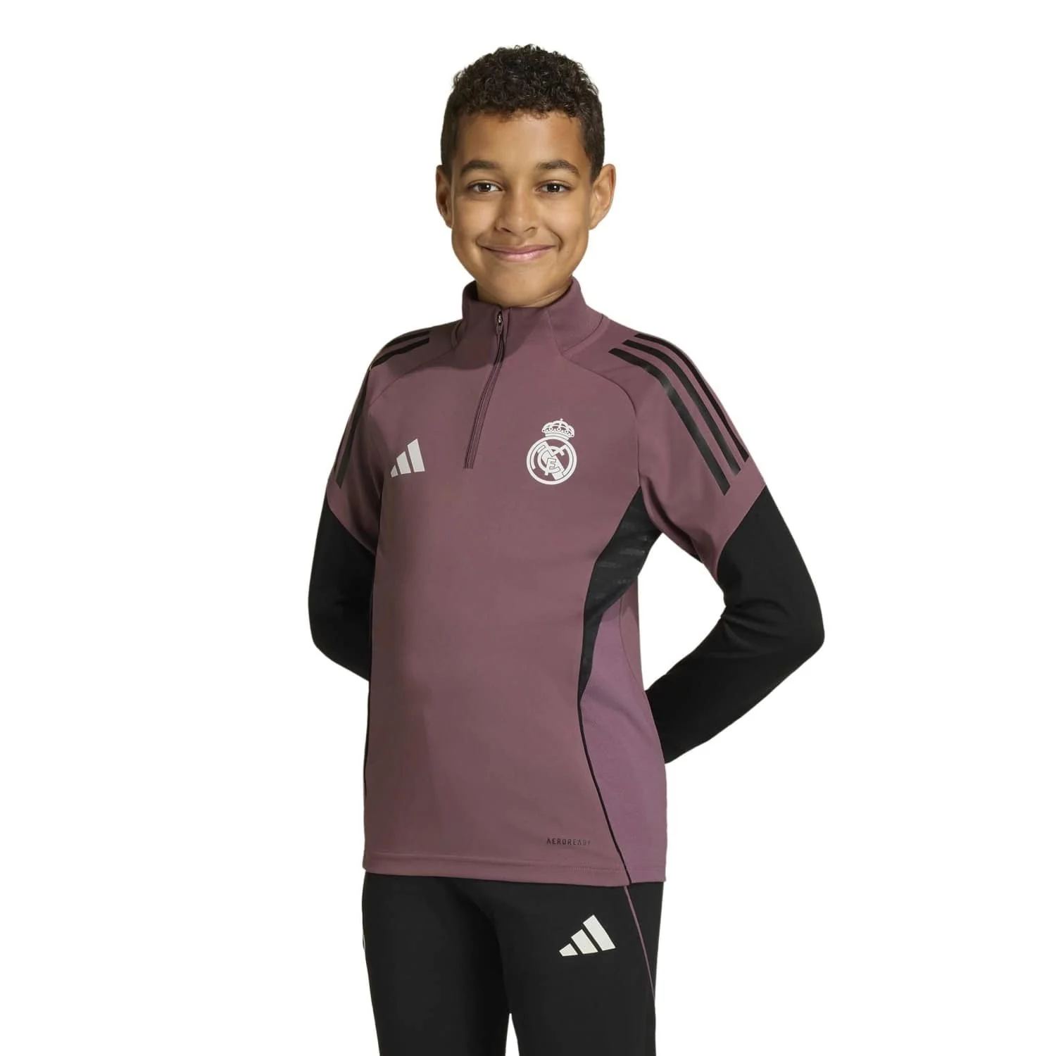 Sudadera Niño adidas Entrenamiento 25/26 Morada - Image 2