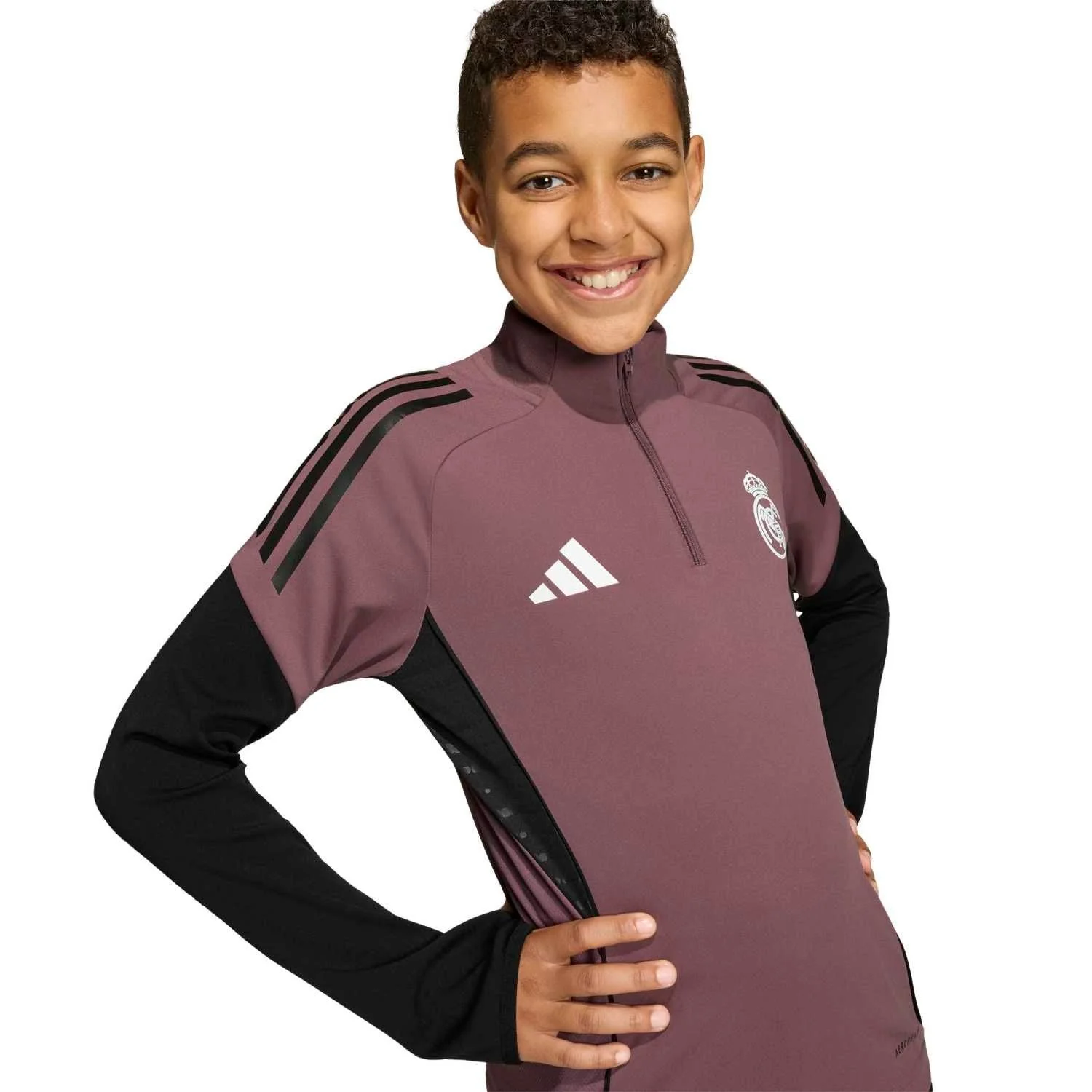 Sudadera Niño adidas Entrenamiento 25/26 Morada - Image 3
