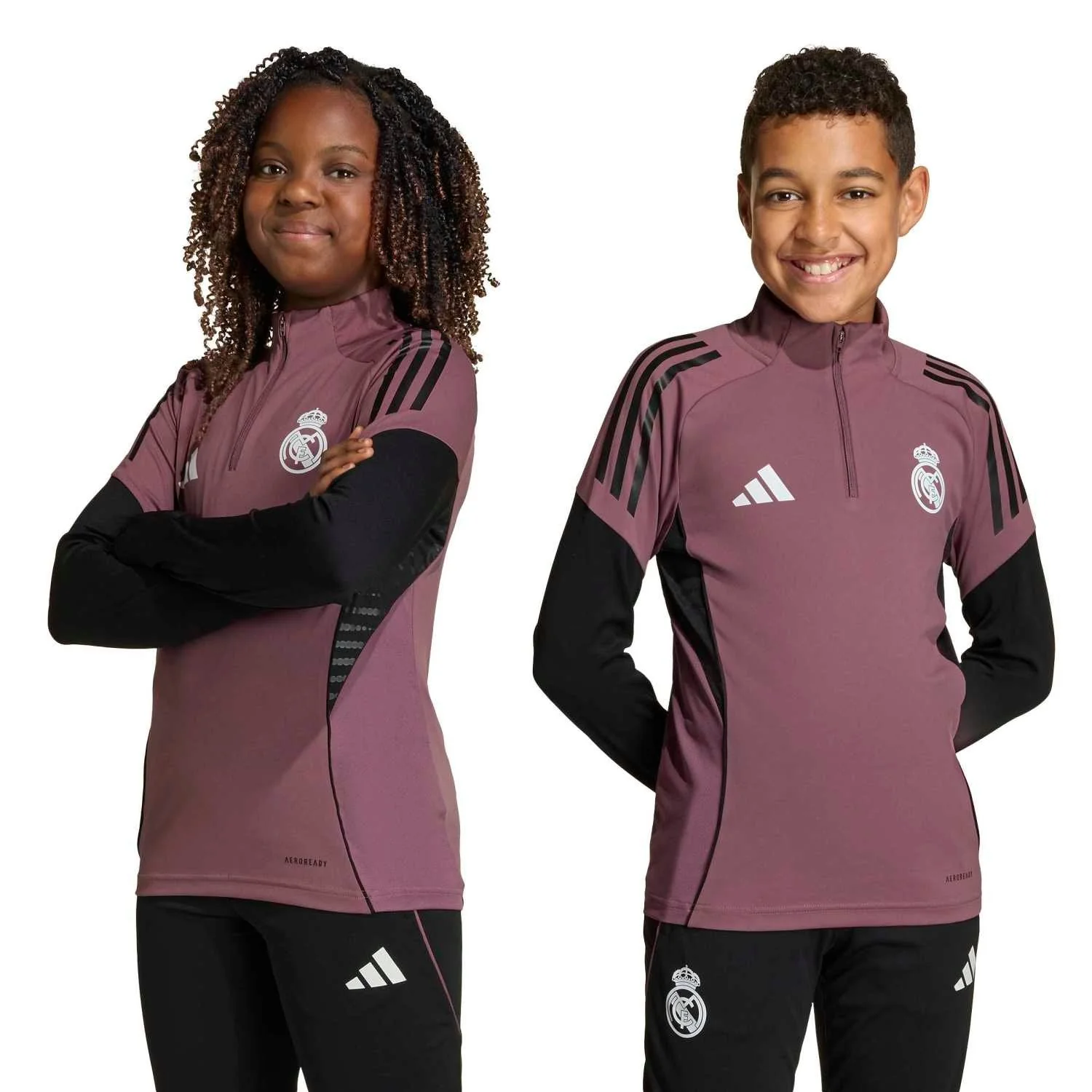 Sudadera Niño adidas Entrenamiento 25/26 Morada - Image 5