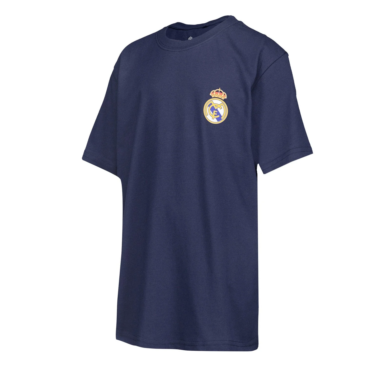 Camiseta Niños ECO Essentials Real Madrid Escudo Color Azul - Image 3