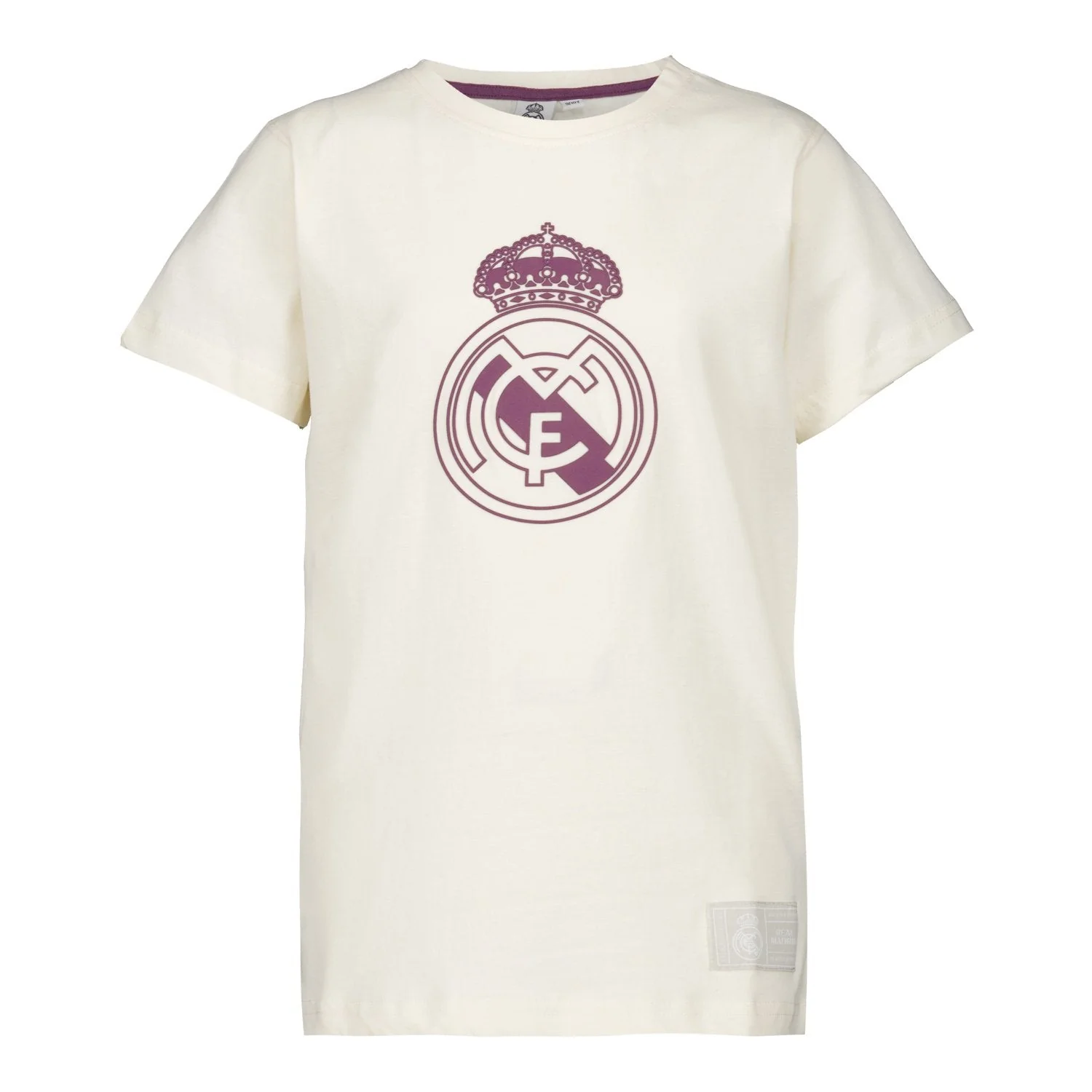 Camiseta Niño Color Crest Blanco Roto Real Madrid
