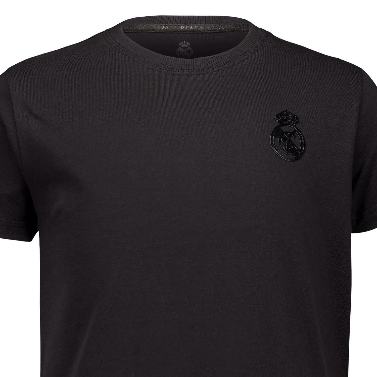Camiseta Niño Blackout Globe Backprint Negra Real Madrid - Image 4