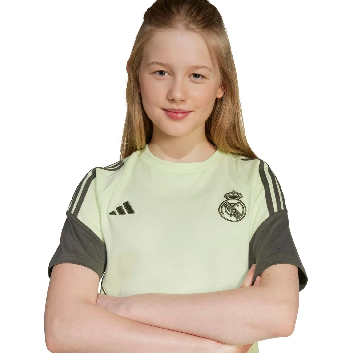 Camiseta Niños adidas Entrenamiento 25/26 Verde Lima - Image 4
