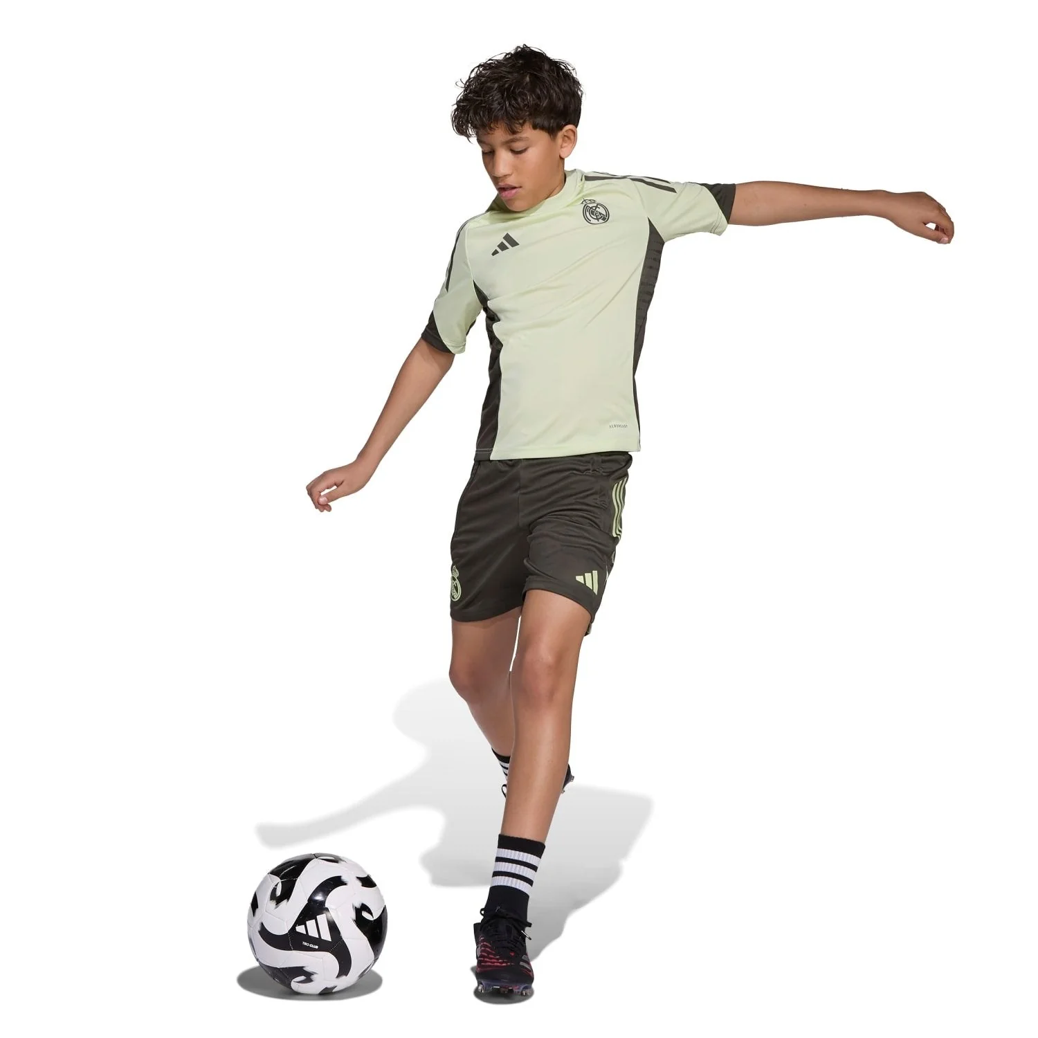 Camiseta Técnica Niños adidas Entrenamiento 25/26 Verde Lima - Image 5