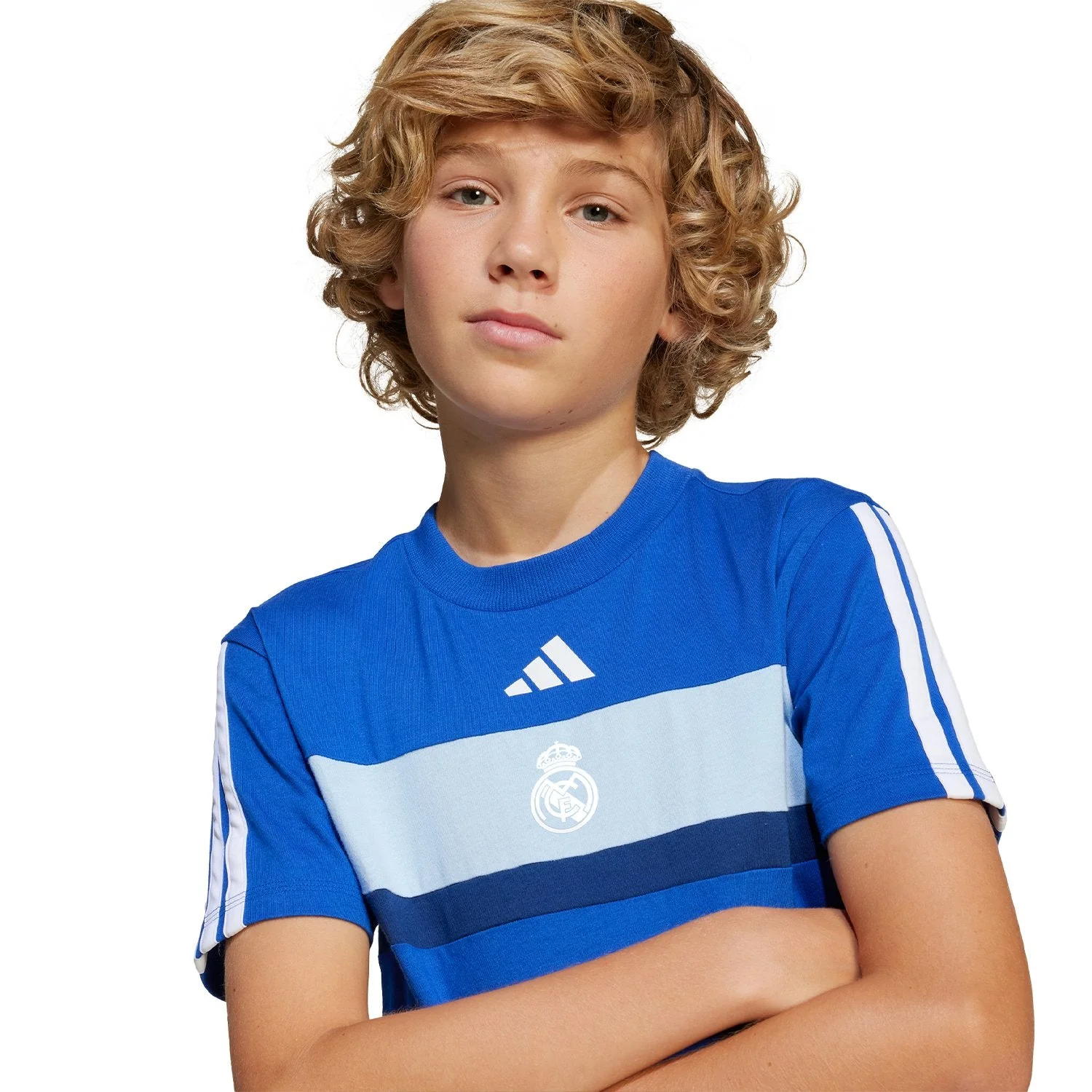 Camiseta adidas Tiberio Niños azul - Image 4