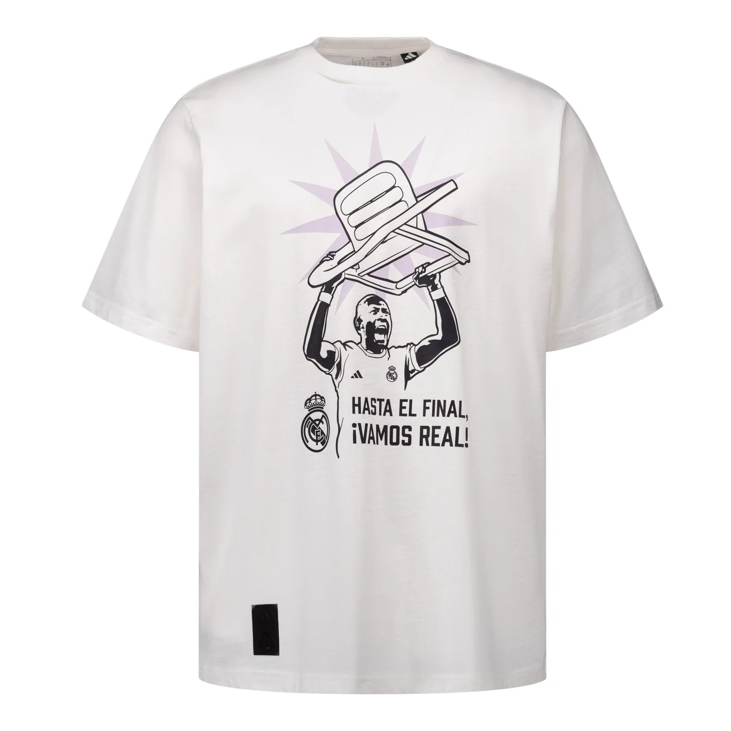 Camiseta Niño Alaba adidas Magic Moments Blanca