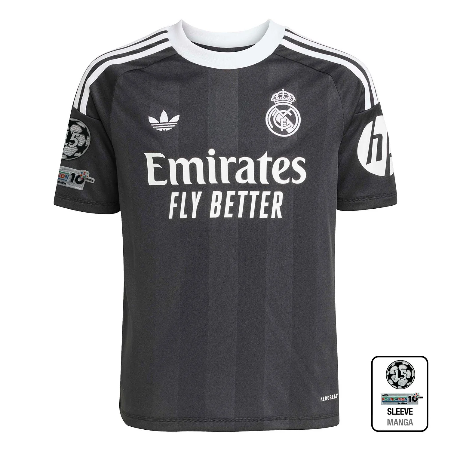 Camiseta Portero Niños Tercera Equipación Negra 25/26 - Image 8