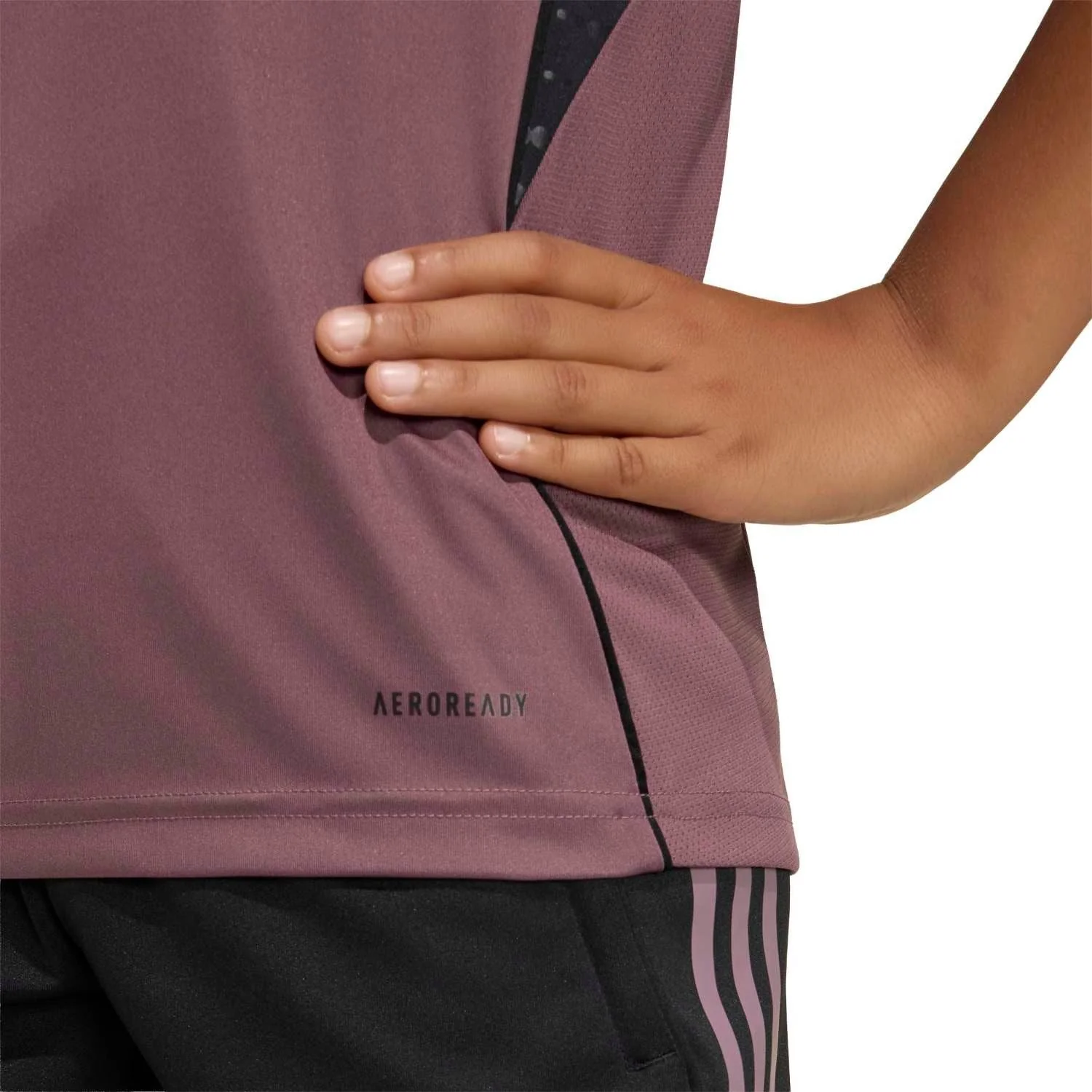 Camiseta Niño adidas Entrenamiento 25/26 Morada - Image 3