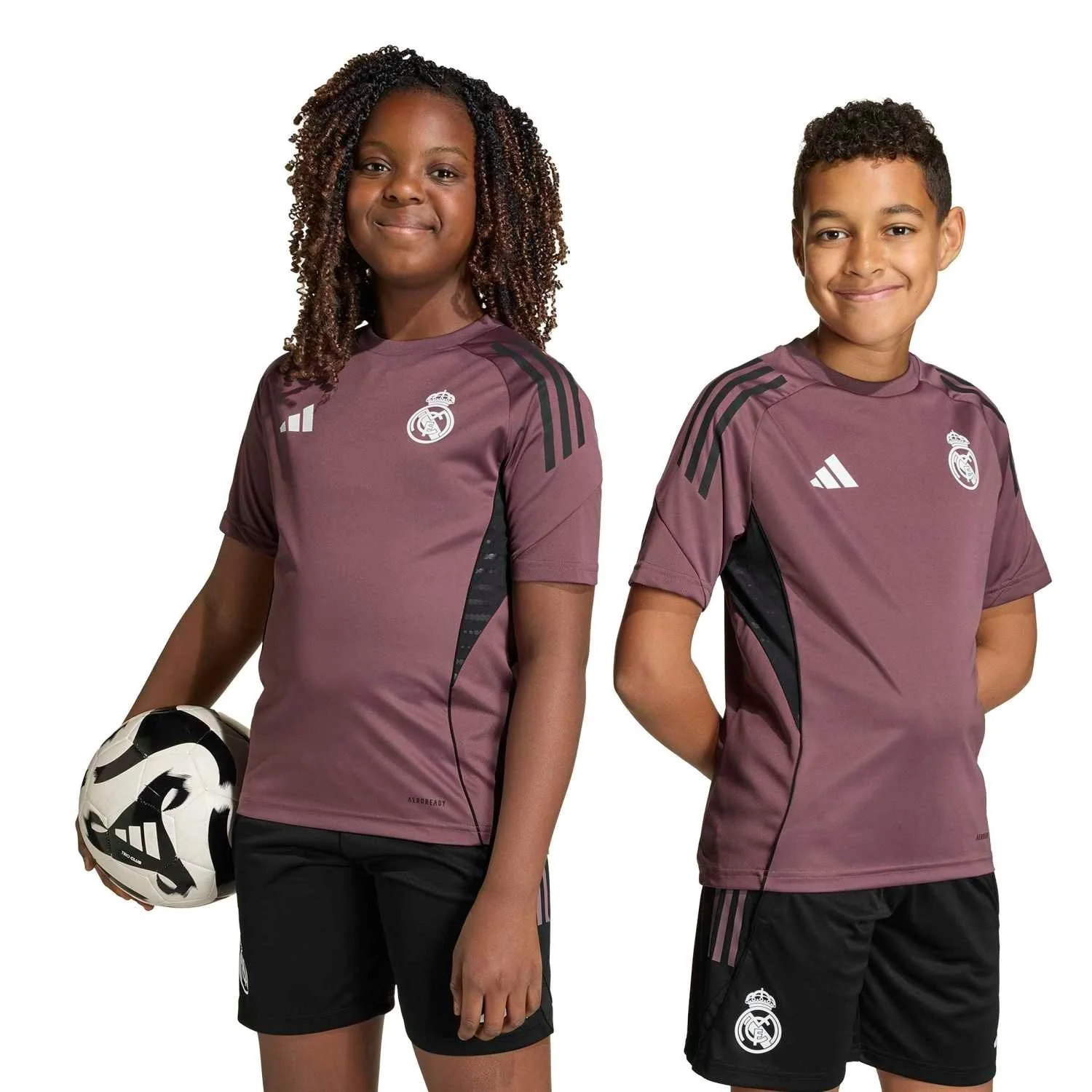 Camiseta Niño adidas Entrenamiento 25/26 Morada - Image 4