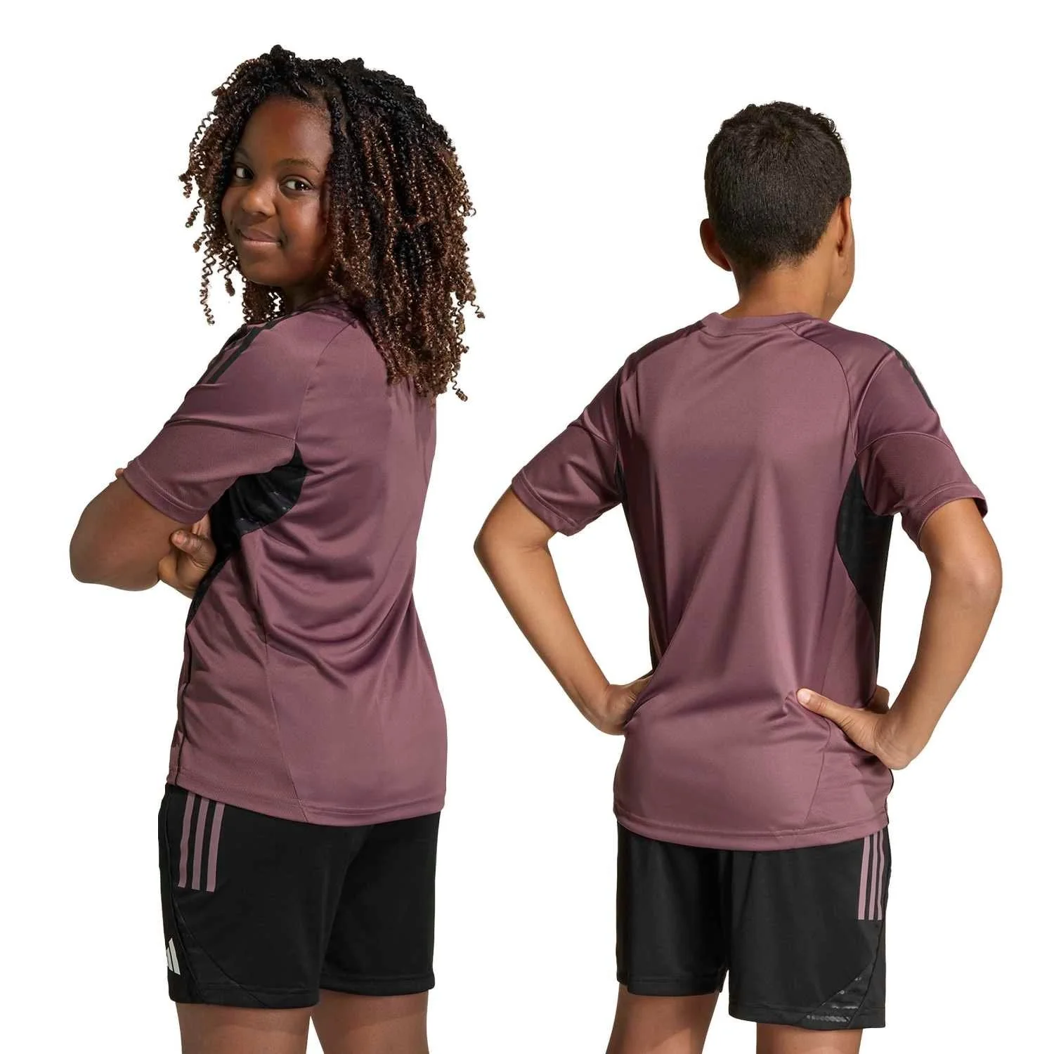 Camiseta Niño adidas Entrenamiento 25/26 Morada - Image 6