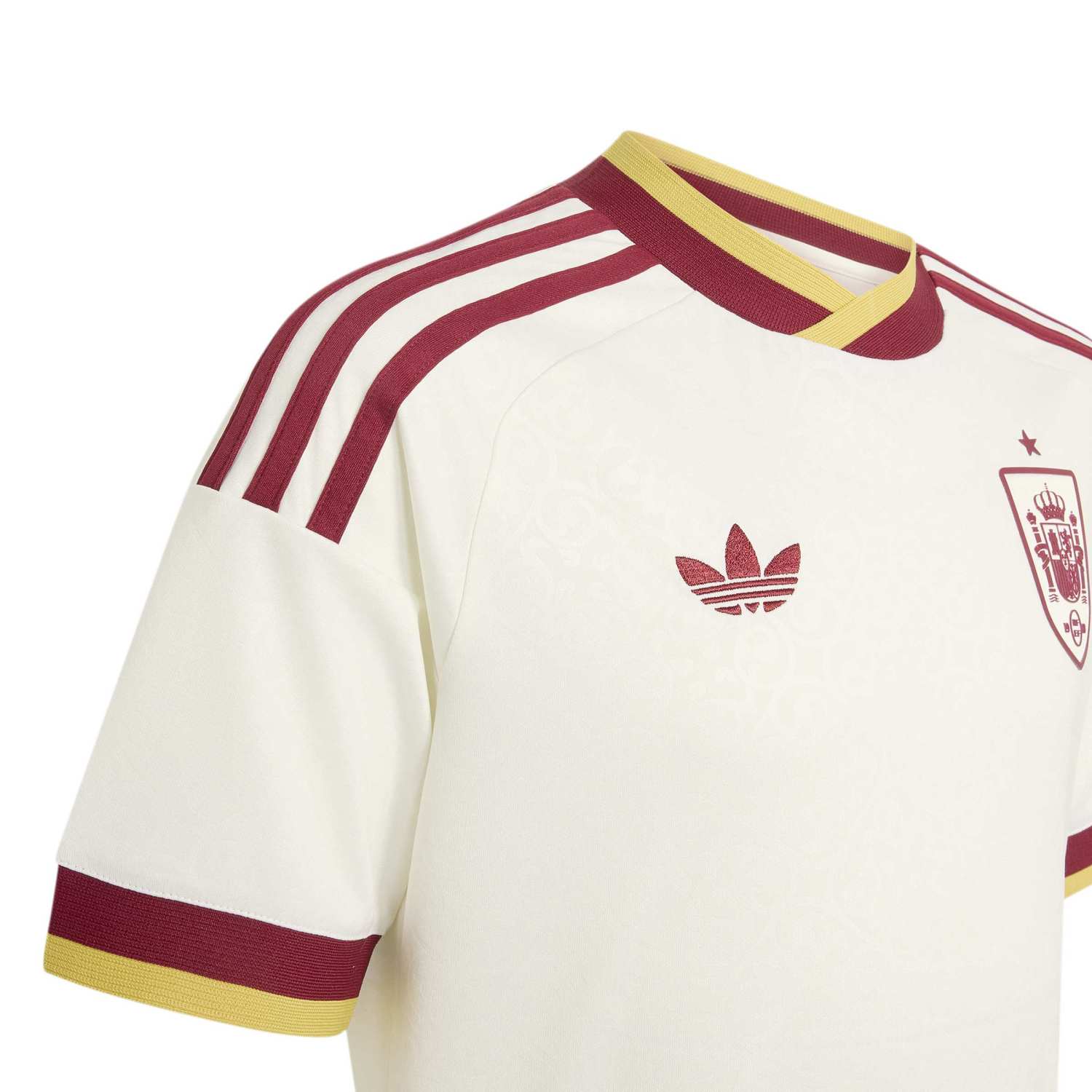 Camiseta España Niño Segunda Equipación Mundial 2026 Blanca - Image 3