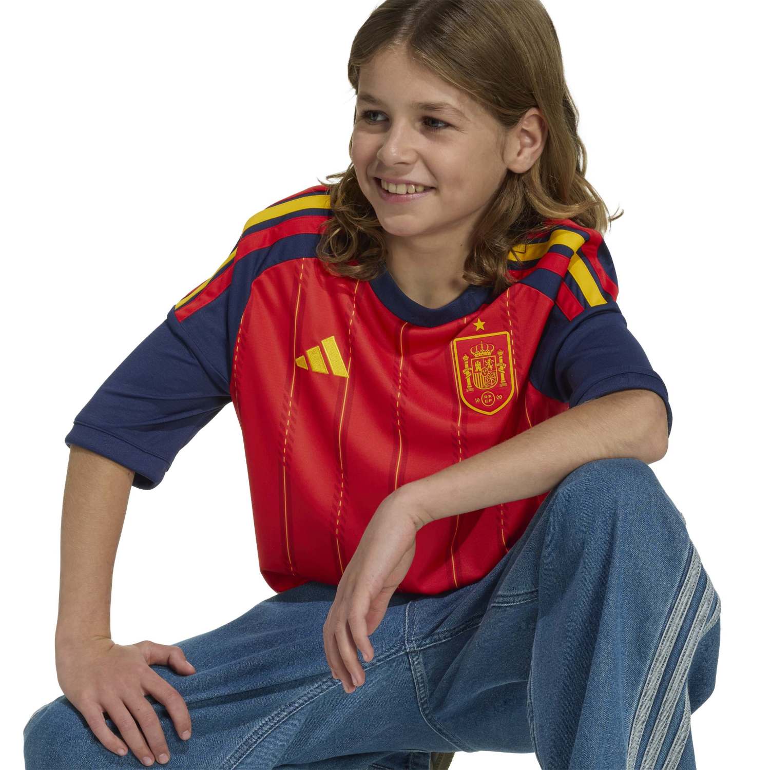 Camiseta España Niño Primera Equipación Mundial 2026 Roja - Image 7